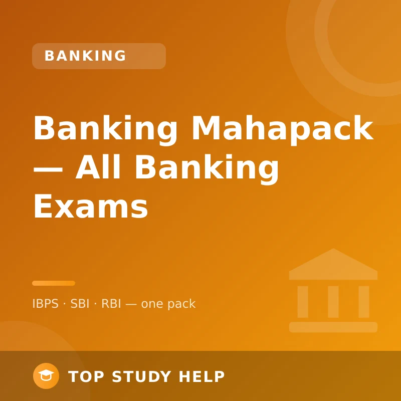 Banking Mahapack — All Banking Exams